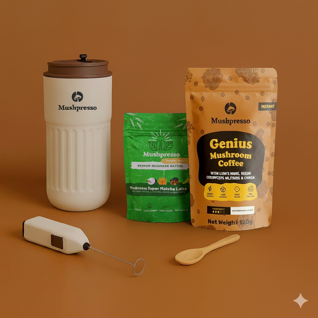 Genius Coffee™ + Super Matcha Premium Pack