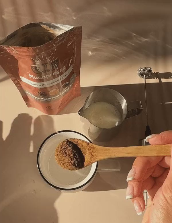Mushpresso preparation step
