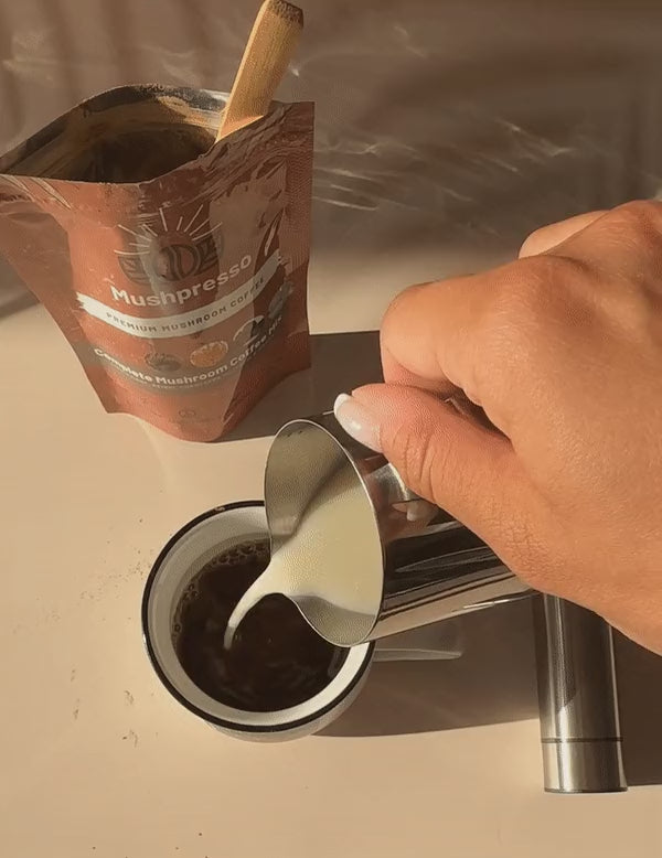 Mushpresso preparation step